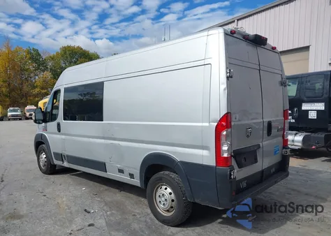2021 Ram Promaster 2500 High Roof 159 Wb z USA, uszkodzony, nr VIN 3C6LRVDG5ME579224